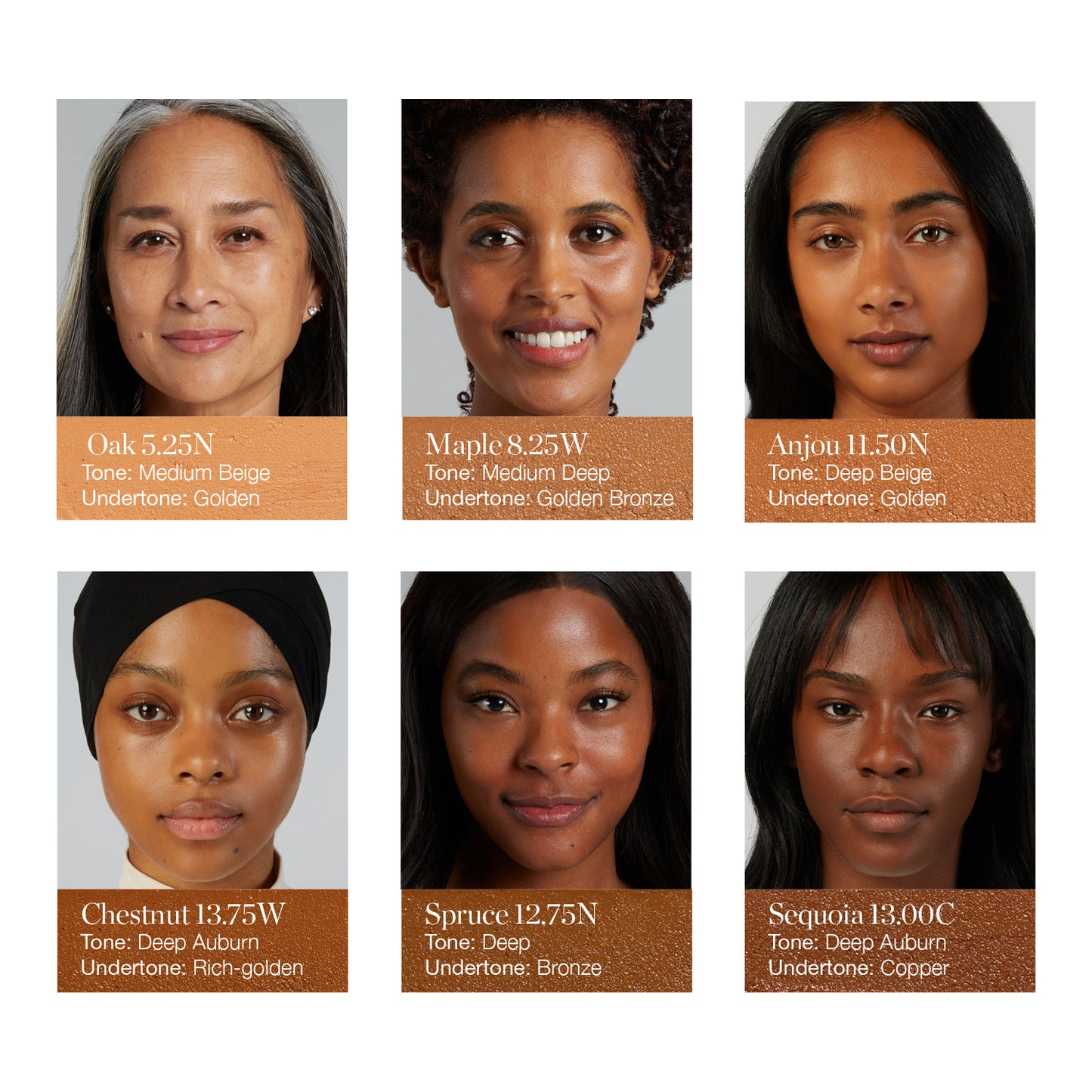 MAPLE 8.25W - Medium Deep, Golden Bronze Undertones