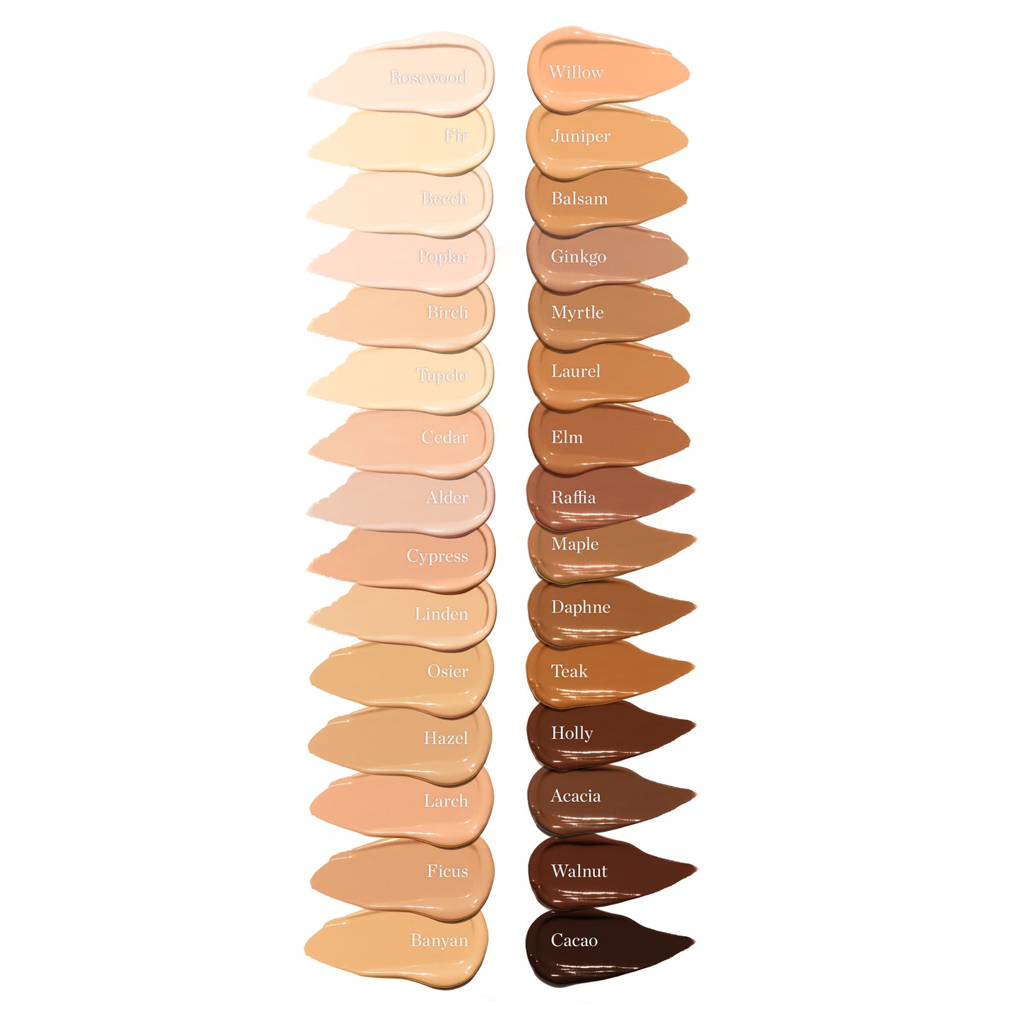 ROSEWOOD 0.00C - Fair, Cool Undertones