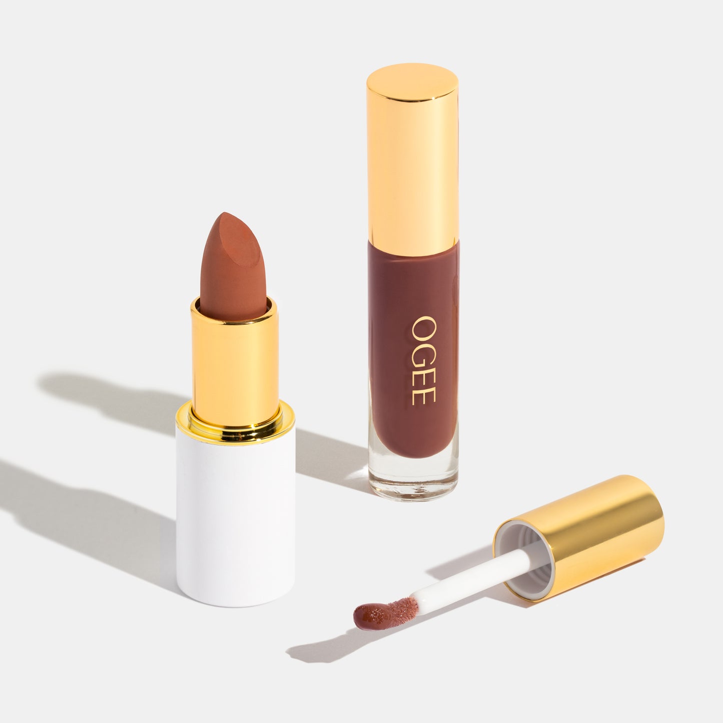 Honey - Sculpted Lipstick Sahara & Lip Gloss Foxglove