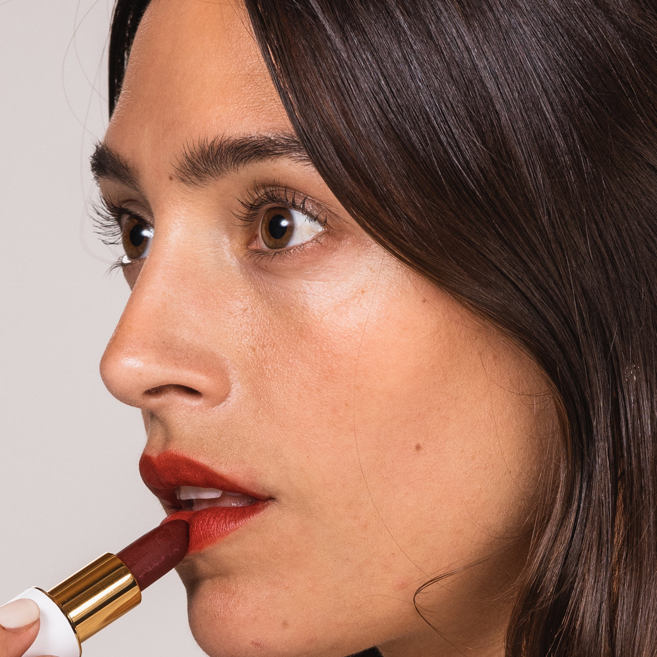 Muse - Sculpted Lipstick Baccara & Lip Gloss Thistle