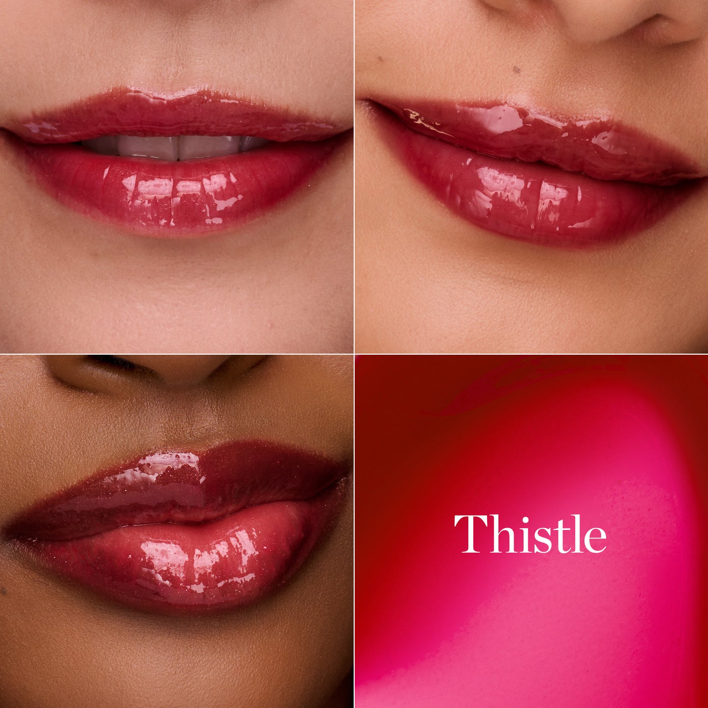THISTLE - Sheer Vibrant Pink