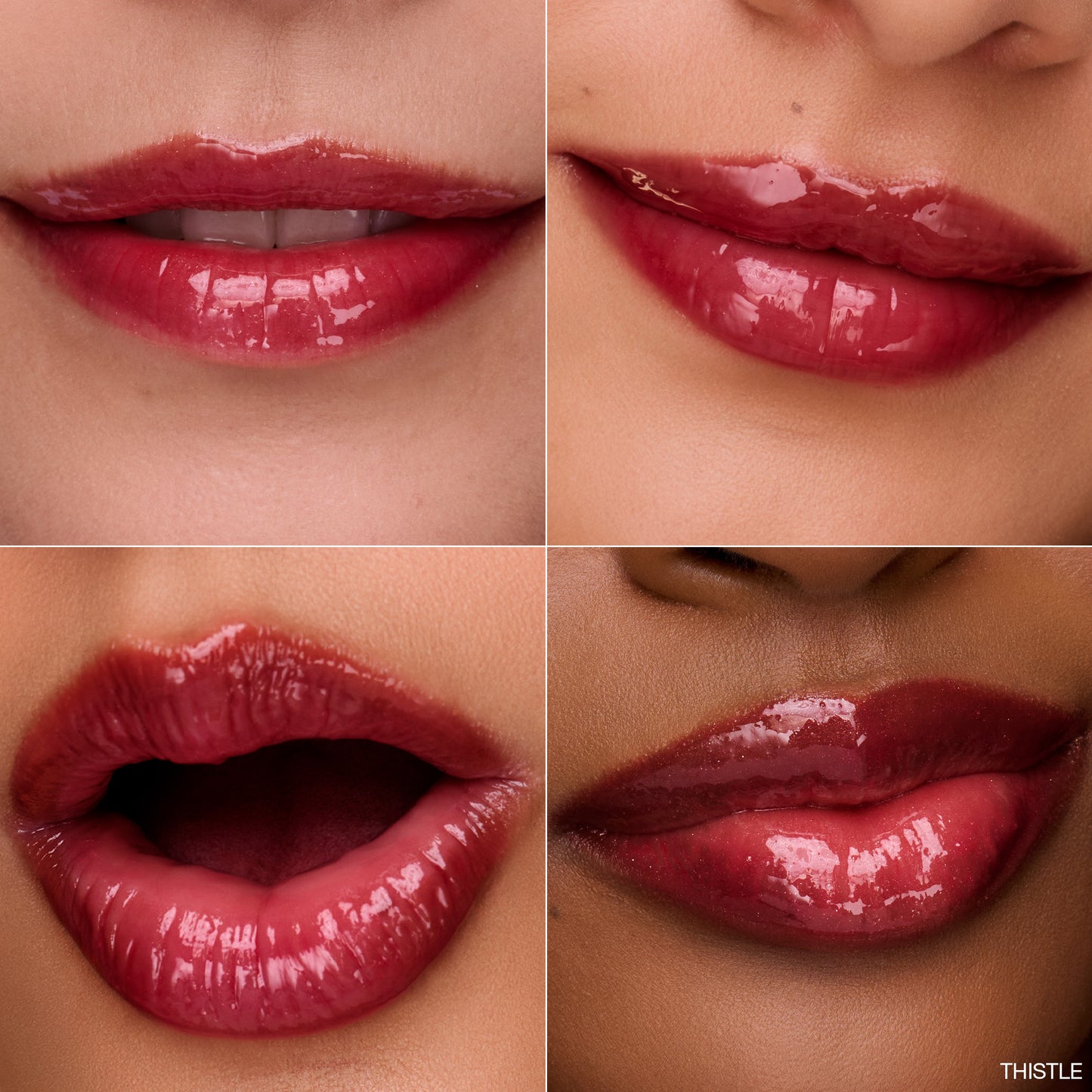 Muse - Sculpted Lipstick Baccara & Lip Gloss Thistle