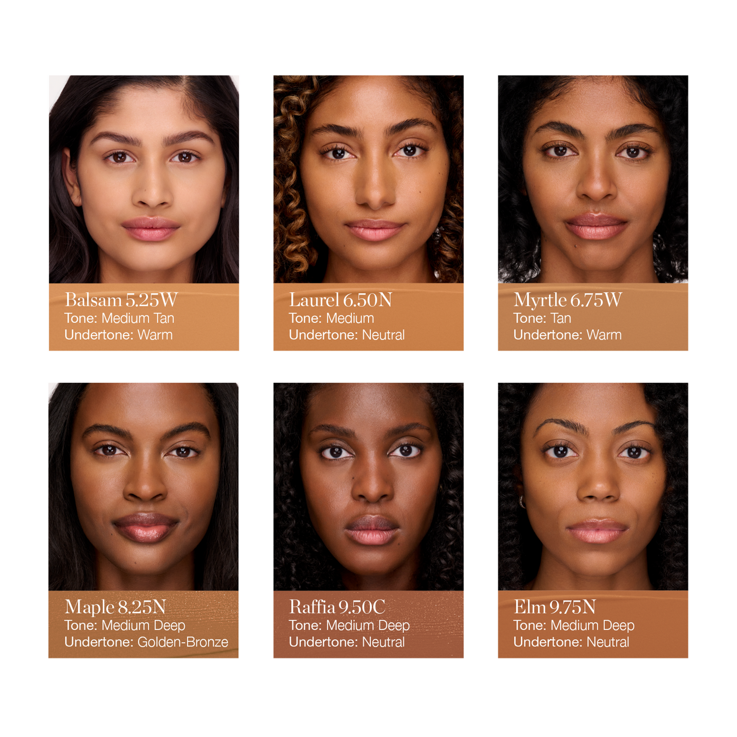 Maple 8.25 N - Medium deep with golden bronze undertones